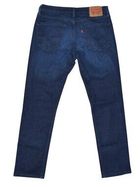 Levis 511 Men's Size 36x32 Slim Fit Jeans Stretch Denim Super Dark Wash